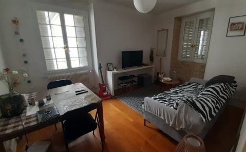 LONS-LE-SAUNIER – F2 loué au centre-ville
