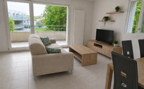 A LOUER – T3 DE 62 M2 – GARAGE EN SOUS-SOL – BESANCON MONTBOUCONS